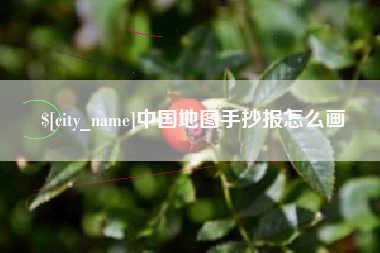 惠州中国地图手抄报怎么画