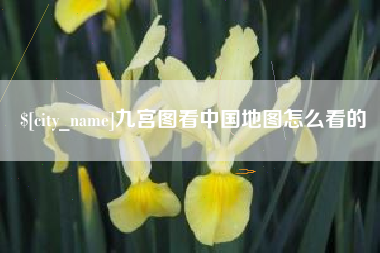 惠州九宫图看中国地图怎么看的