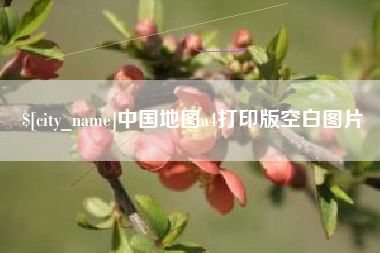 惠州中国地图a4打印版空白图片