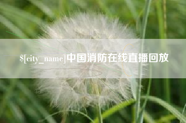 惠州中国消防在线直播回放