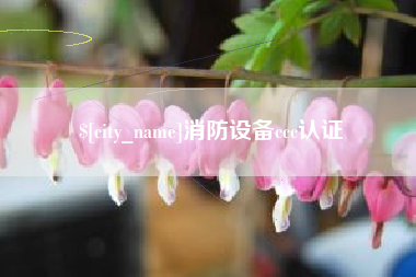 惠州消防设备ccc认证