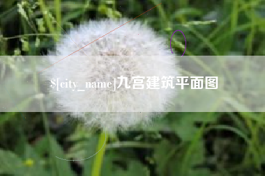 惠州九宫建筑平面图