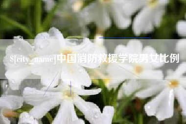 惠州中国消防救援学院男女比例