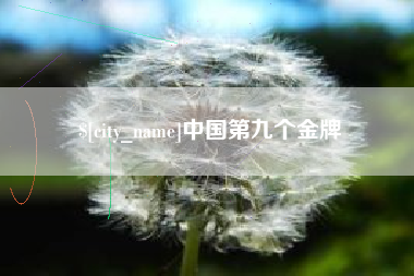 惠州中国第九个金牌