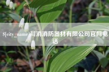 惠州川消消防器材有限公司官网电话