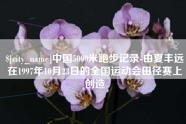 惠州中国5000米跑步记录-由夏丰远在1997年10月23日的全国运动会田径赛上创造