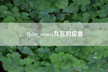惠州九宫的位置