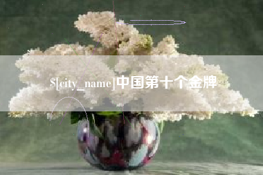 惠州中国第十个金牌